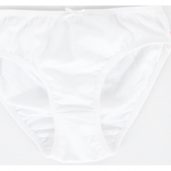 Majtki. Białe bielizna dziewczęca BASIC UNDERWEAR, z bawełny. Za 7,90 zł.