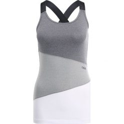 Casall ASYMMETRIC CROSSBACK Top grey melange. Szare topy sportowe damskie marki Casall, z elastanu. W wyprzedaży za 129,35 zł.