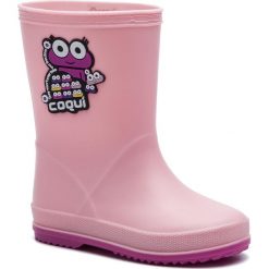 Kalosze COQUI - Rainy 8505-100-4105 Pink/Fuchsia. Różowe kalosze dziewczęce Coqui. Za 79,99 zł.