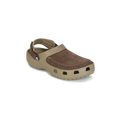Chodaki Crocs YUKON VISTA CLOG M. Zielone klapki męskie Crocs, bez wzorów. Za 219,00 zł.