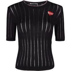 Pinko T-Shirt "Minuetto". Bluzki damskie Pinko, bez wzorów, z okrągłym kołnierzem, bez rękawów. Za 399,00 zł.