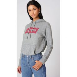 Bluzy damskie: Levi’s Bluza z kapturem Graphic – Grey