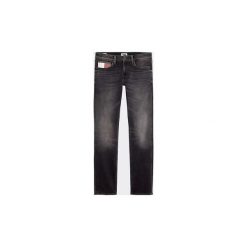 Jeansy straight leg Tommy Jeans DM0DM07053 SCANTON. Czarne jeansy męskie Tommy Jeans, m, bez wzorów. Za 407,22 zł.