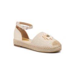 Jenny Fairy WSS990-21 Beżowy. Brązowe espadryle damskie Jenny Fairy, bez wzorów, ze skóry ekologicznej, bez obcasa. Za 69,99 zł.