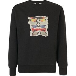Oakley Bluza męska Sunglass Crewneck Dark. Bluzy męskie Oakley, m, bez wzorów, z softshellu, bez kołnierzyka, bez rękawów, bez kaptura. Za 279,00 zł.