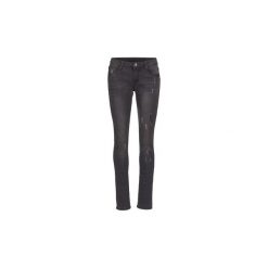 Jeansy slim fit Yurban IETOULETTE. Czarne jeansy damskie Yurban, bez wzorów, z jeansu. W wyprzedaży za 125,30 zł.