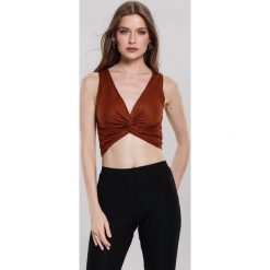 Camelowy Top Distemper. Bluzki damskie other. Za 44,99 zł.