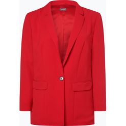 Samoon - Blezer damski, czerwony. Czerwone bolerka i narzutki damskie SAMOON, bez wzorów, z materiału, bez rękawów. Za 299,95 zł.