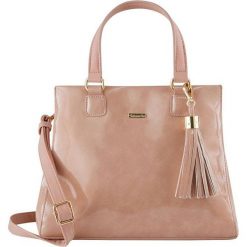 Tamaris Torebka Madina Handbag 3070191-590 Rose Grzebień. Czerwone torebki klasyczne damskie Tamaris, bez wzorów, bez dodatków. W wyprzedaży za 226,00 zł.