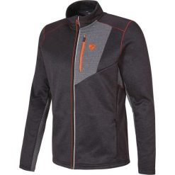 Kurtka polarowa "Jinc" w kolorze szarym. Szare bluzy męskie Ziener, m, z materiału. W wyprzedaży za 175,95 zł.