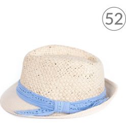 Kapelusz damski Baby blue biały r. 52. Niebieskie kapelusze damskie marki Art of Polo. Za 36,52 zł.