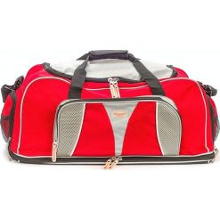 Duża Sportowa Torba na ramię XXL czerwona. Czerwone torby męskie sportowe Bag Street, w paski, z gumy, sportowe. Za 99,00 zł.