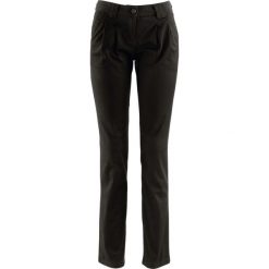 Chinosy damskie: Spodnie chino ze stretchem bonprix czarny
