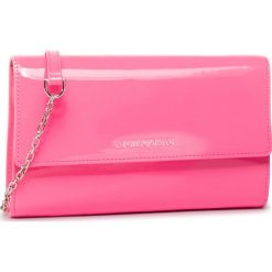 Torebka EMPORIO ARMANI - Y3H186 YFR5E 80105 Fuxia. Różowe torebki klasyczne damskie Emporio Armani, z aplikacjami, ze skóry ekologicznej, wizytowe, zdobione, bez dodatków. Za 779,00 zł.