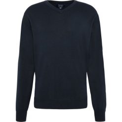 Andrew James - Sweter męski, niebieski. Niebieskie swetry męskie marki Andrew James, s, bez wzorów, z bawełny, bez kołnierzyka, bez kaptura. Za 129,95 zł.