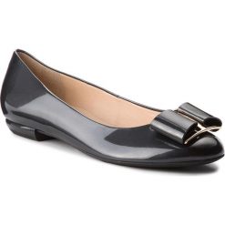 Baleriny HÖGL - 6-101085 Darkgrey 6600. Szare baleriny damskie marki HÖGL, ze skóry, klasyczne, na płaskiej podeszwie. W wyprzedaży za 369,00 zł.