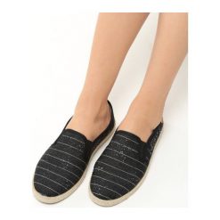 Tomsy damskie: Czarne Espadryle Hot Week