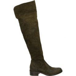Kozaki - 7010 CRO KAKI. Żółte buty zimowe damskie marki Venezia, ze skóry. Za 539,00 zł.