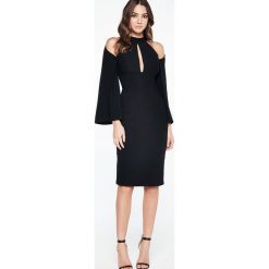 Sukienki hiszpanki: Bardot DRAPE SLEEVE Sukienka letnia black