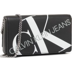 Torebka CALVIN KLEIN JEANS - Phone Crossbody K60K606874 BDS. Czarne torebki klasyczne damskie Calvin Klein Jeans, bez wzorów, z jeansu, wizytowe, bez dodatków. Za 269,00 zł.
