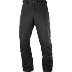 Salomon Męskie Spodnie Narciarskie Stormpunch Pant M Black M. Czarne spodnie męskie marki Salomon, na zimę, m, bez wzorów, sportowe. W wyprzedaży za 455,00 zł.