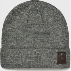 Only & Sons - Czapka. Szare czapki męskie marki Only & Sons, na zimę, z dzianiny. W wyprzedaży za 27,90 zł.