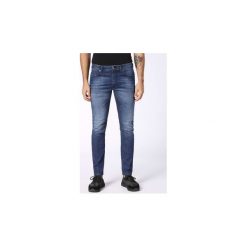 Jeansy slim fit Diesel THOMMER. Niebieskie jeansy męskie Diesel, m, bez wzorów. W wyprzedaży za 447,41 zł.