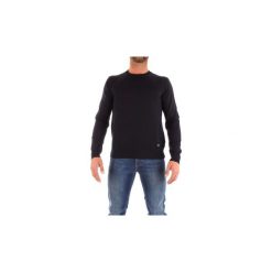 Swetry Trussardi 52M00169-0F000175. Niebieskie swetry męskie marki Trussardi, xl, bez wzorów, bez kołnierzyka, bez kaptura. Za 208,23 zł.