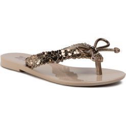 Japonki MELISSA - Harmonic Chrome III Inf 32723 Beige/Bronze 51559. Żółte sandały dziewczęce Melissa. Za 219,00 zł.
