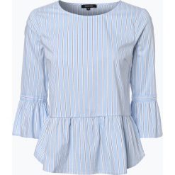 More & More - Bluzka damska, niebieski. Niebieskie bluzki damskie marki More & More, w paski, bez kołnierzyka, bez rękawów. Za 259,95 zł.
