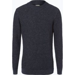 Selected - Sweter męski, niebieski. Niebieskie swetry męskie marki Selected, xl, bez wzorów, z bawełny, wizytowe, bez kołnierzyka, bez kaptura. Za 179,95 zł.