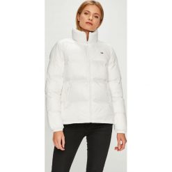 Tommy Jeans - Kurtka. Szare bomberki damskie Tommy Jeans, l, z jeansu. Za 799,90 zł.
