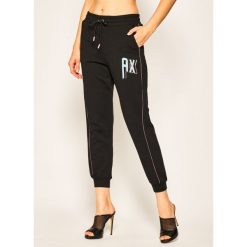 Spodnie dresowe Armani Exchange 3HYP71 YJ8AZ 1200. Czarne spodnie damskie Armani Exchange, m, z dresówki. W wyprzedaży za 279,00 zł.