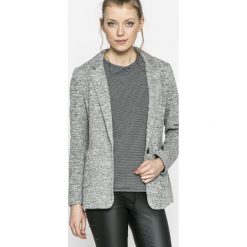 Only - Żakiet. Szare marynarki i żakiety damskie ONLY, l, z bawełny, casualowe. W wyprzedaży za 119,90 zł.