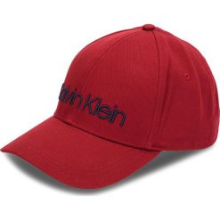 Czapka z daszkiem CALVIN KLEIN - Logo Embroidery Cap K50K504106 628. Czerwone czapki z daszkiem męskie Calvin Klein, z bawełny. Za 159,00 zł.