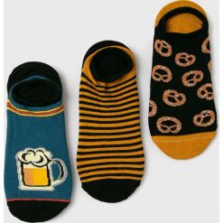 Medicine - Skarpety Basic (3-pack). Szare skarpetki męskie MEDICINE, bez wzorów, z elastanu. Za 39,90 zł.