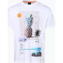 BOSS Casual - T-shirt męski – Teecher 3, czarny. Czarne t-shirty męskie marki BOSS Casual, s, z nadrukiem. Za 245,95 zł.