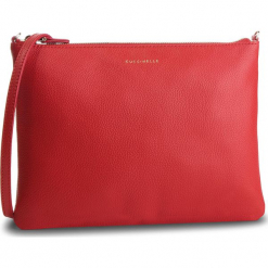 Torebka COCCINELLE - DV3 Mini Bag E5 DV3 55 F4 07 Coquelicot R09. Czerwone torebki klasyczne damskie marki Coccinelle, bez wzorów, ze skóry, bez dodatków. Za 549,90 zł.
