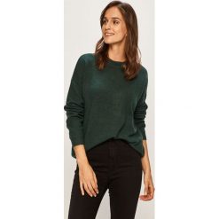 Vero Moda - Sweter. Zielone swetry damskie Vero Moda, s, bez wzorów, z elastanu, bez rękawów, bez kaptura. W wyprzedaży za 99,90 zł.