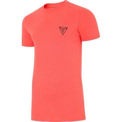 T-shirty męskie: T-shirt męski TSM292 – koral melanż