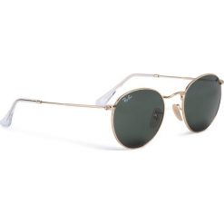 Okulary przeciwsłoneczne Ray-Ban Round Metal 0RB3447 001. Żółte okulary przeciwsłoneczne damskie Ray-Ban. W wyprzedaży za 429,00 zł.