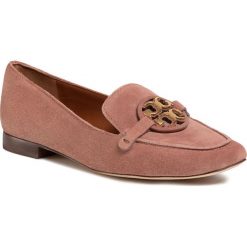 Lordsy TORY BURCH - Metal Miller 15Mm Loafer 63250 Malva 650. Różowe półbuty damskie Tory Burch, ze skóry, bez obcasa. W wyprzedaży za 719,00 zł.