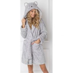 Damski szlafrok Sweet Bear. Szare szlafroki kimona damskie Astratex. Za 140,99 zł.