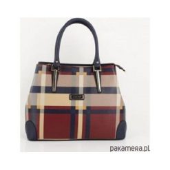 Torebka w kratę do ręki, kuferek. Żółte kuferki damskie Pakamera, bez wzorów, eleganckie, do ręki, bez dodatków. Za 190,00 zł.
