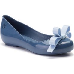 Baleriny ZAXY - New Pop Lovely Fem 82774 Blue 16379 EE285015. Niebieskie baleriny damskie Zaxy, bez wzorów, z tworzywa sztucznego, bez obcasa. W wyprzedaży za 149,00 zł.