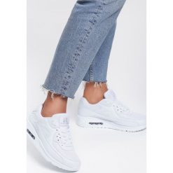 Białe Buty Sportowe Blueberry. Białe buty sportowe damskie Renee, bez wzorów, sportowe. Za 99,99 zł.