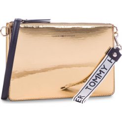 Torebka TOMMY HILFIGER - Iconic Tommy Crossov AW0AW05545 903. Żółte torebki klasyczne damskie TOMMY HILFIGER, ze skóry ekologicznej. Za 449,00 zł.