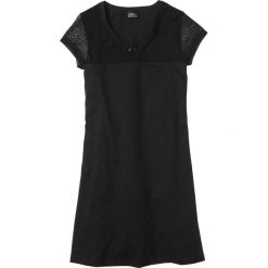 Koszula nocna bonprix czarny. Czarne koszule nocne damskie marki bonprix, bez wzorów, bez rękawów. Za 44,99 zł.