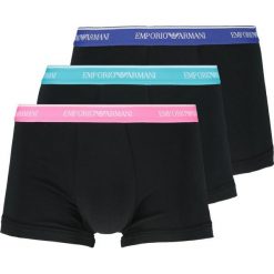 Emporio Armani TRUNK 3 PACK Panty nero. Czarne bokserki męskie Emporio Armani, z bawełny. Za 189,00 zł.