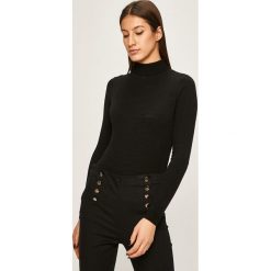 Answear - Sweter. Czarne swetry damskie ANSWEAR, s, bez wzorów, z poliesteru, bez rękawów. W wyprzedaży za 49,90 zł.